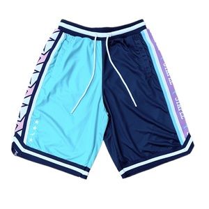 Staple Pigeon Teal,Navy, Purple ,White short